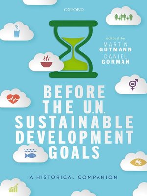 cover image of Before the UN Sustainable Development Goals